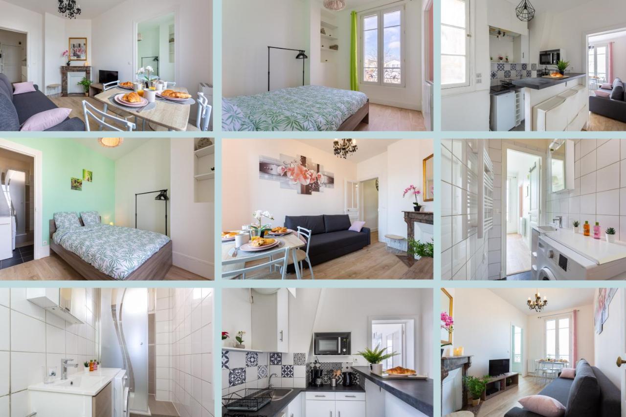 Le Charme Haussmannien-10 Min Paris Apartment Аржантьой Екстериор снимка