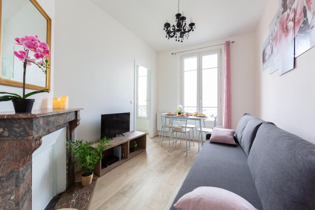 Le Charme Haussmannien-10 Min Paris Apartment Аржантьой Екстериор снимка