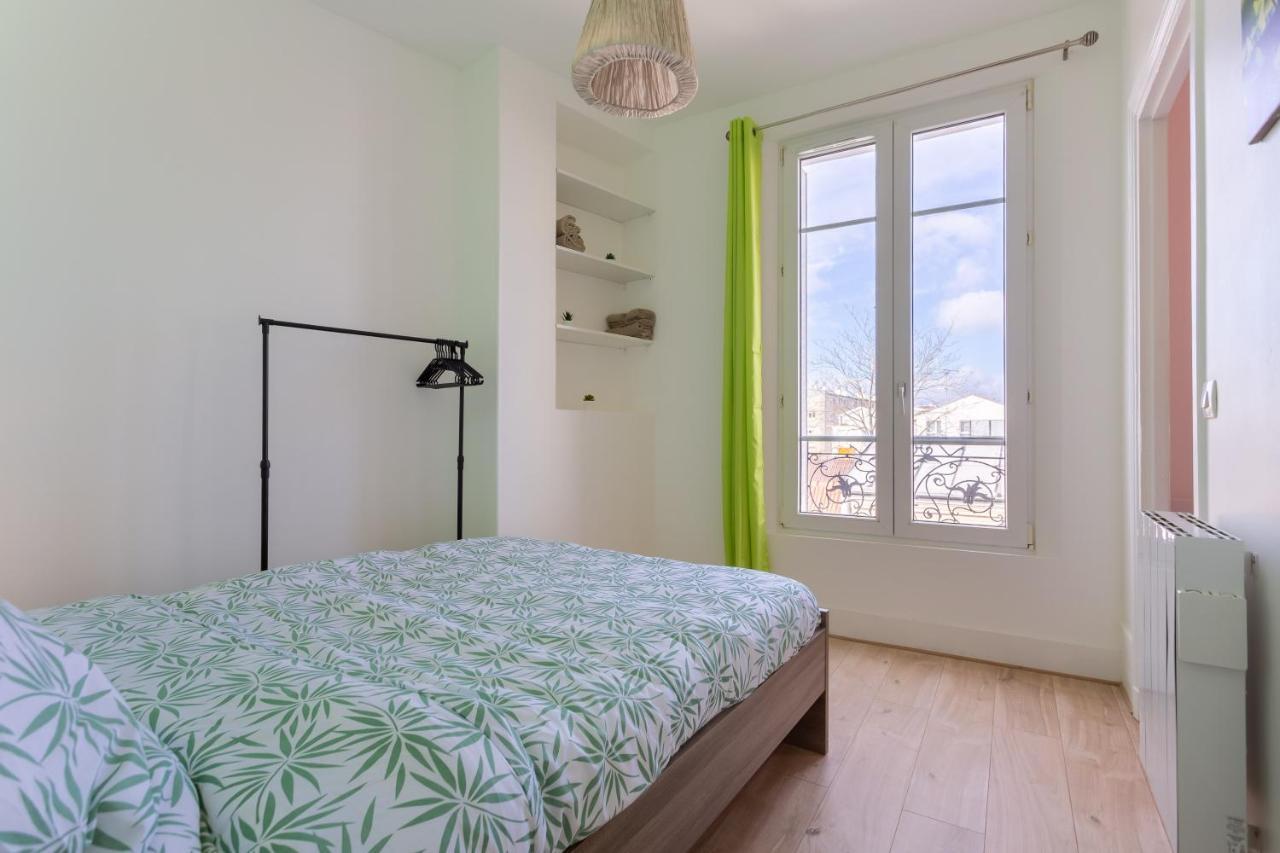 Le Charme Haussmannien-10 Min Paris Apartment Аржантьой Екстериор снимка