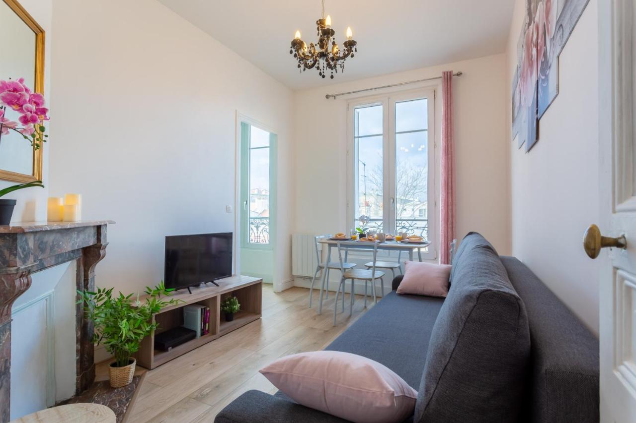 Le Charme Haussmannien-10 Min Paris Apartment Аржантьой Екстериор снимка