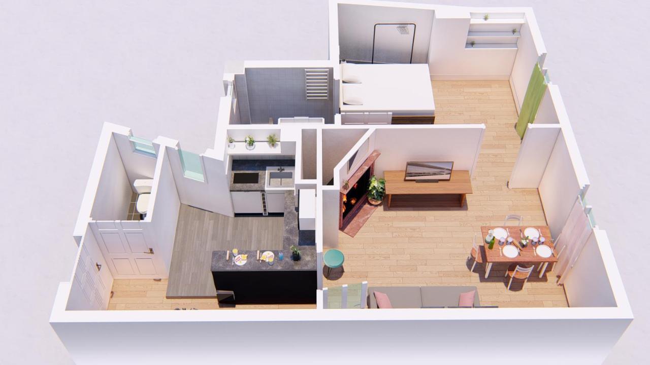 Le Charme Haussmannien-10 Min Paris Apartment Аржантьой Екстериор снимка