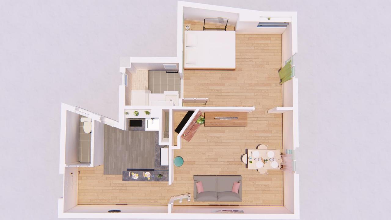 Le Charme Haussmannien-10 Min Paris Apartment Аржантьой Екстериор снимка